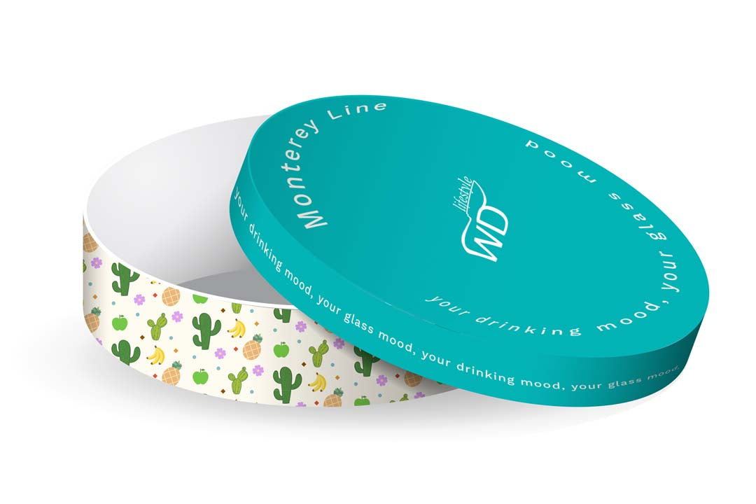 Wd Lifestyle Set 4 cucchiaini da caffè - Decoro Azzurro