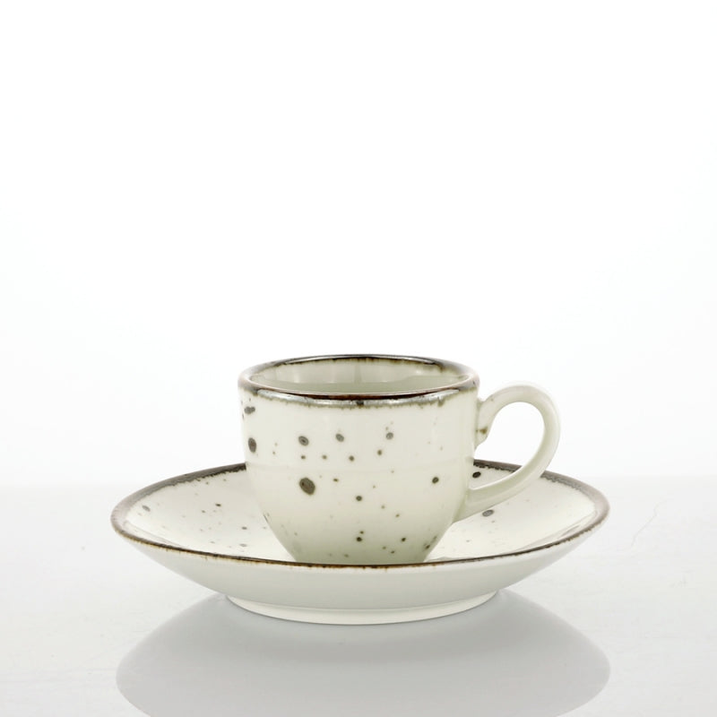 Set 6 tazze caffè Cottage Ivory