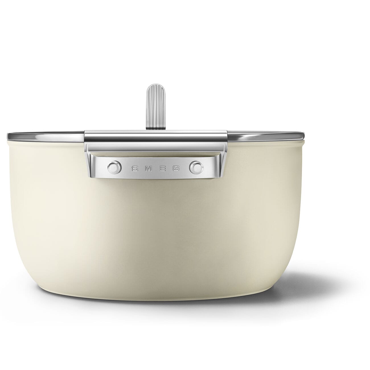 Ballarini SMEG 2020 PENTOLA 2MA CREMA+COP. 26 CM