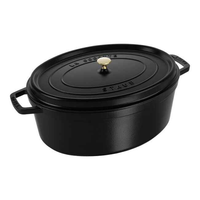 Staub La Cocotte Cocotte ovale - 41 cm, Nera