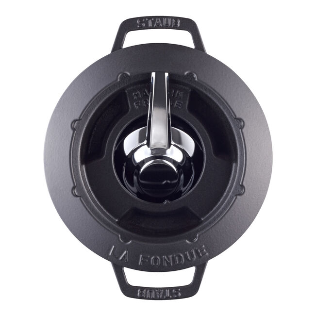 Ballarini ST Set Fonduta 10p BLK 20cm i