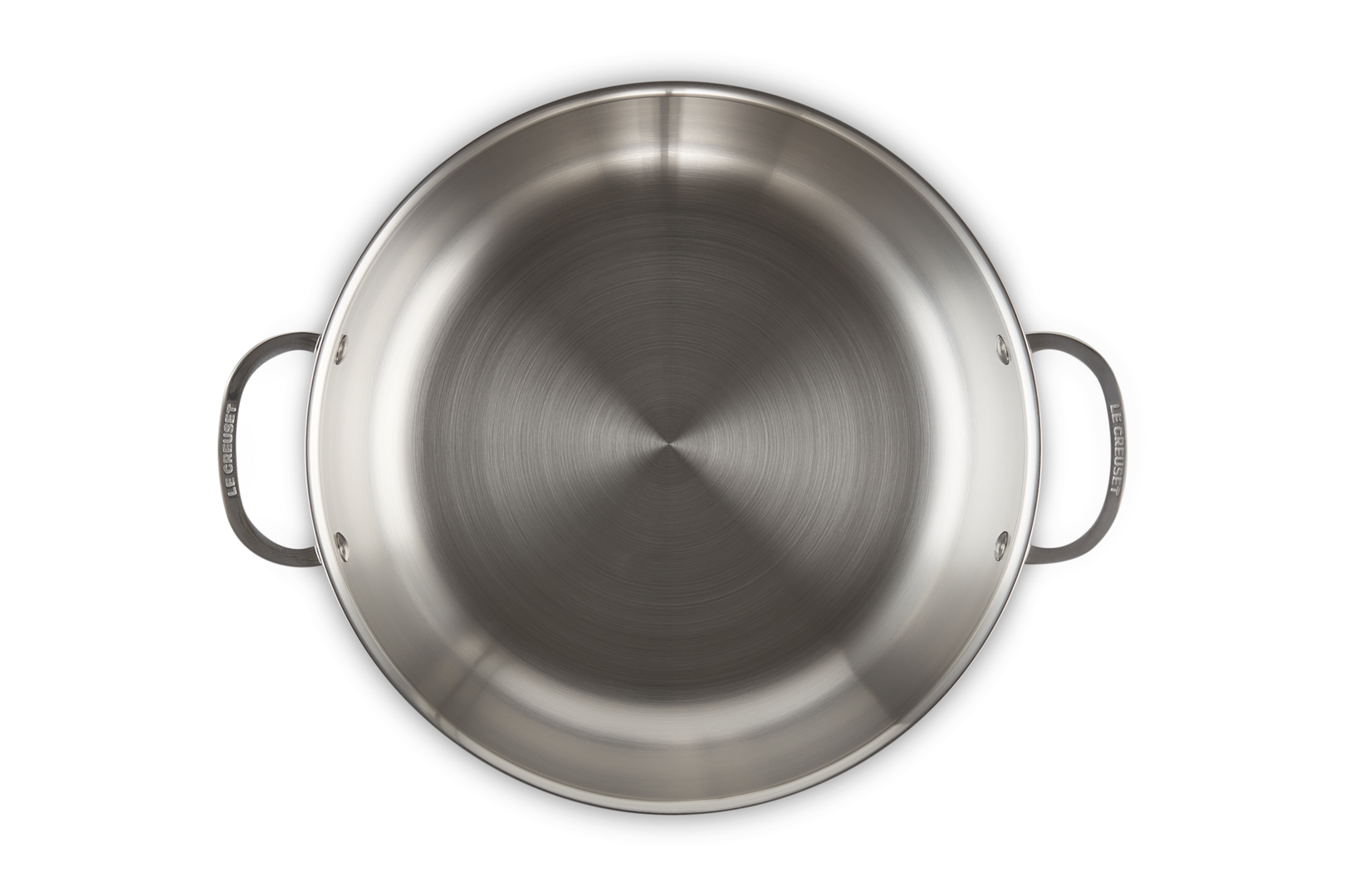 Tegame basso con coperchio in acciaio inox - 30 CM / 4.8 L