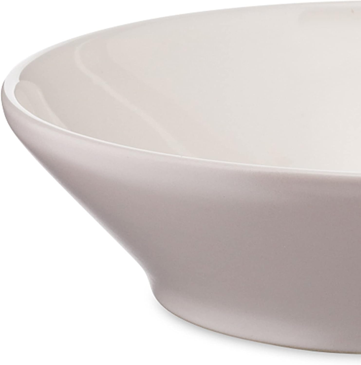 Tonale - Piatto fondo / Set 4 pezzi - terra bianca