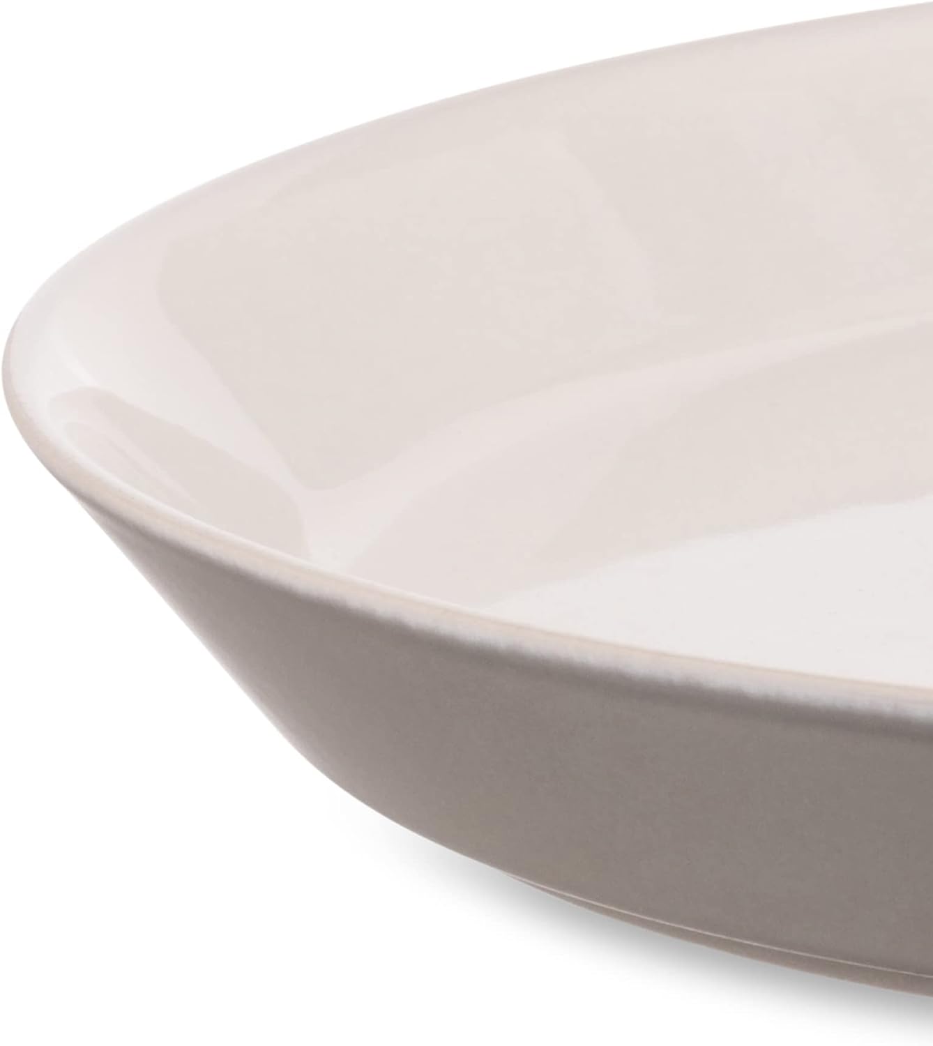 Tonale - Piatto Piano / Set 4 pezzi - Grigio Chiaro