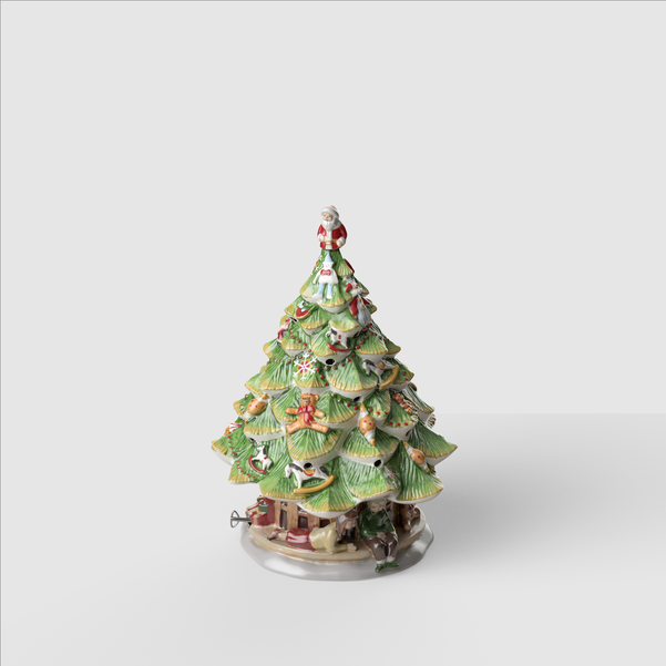 Christmas Toy's Carillon Natale  multicolore, 22,5 x 22 x 30,5 cm, porcellana
