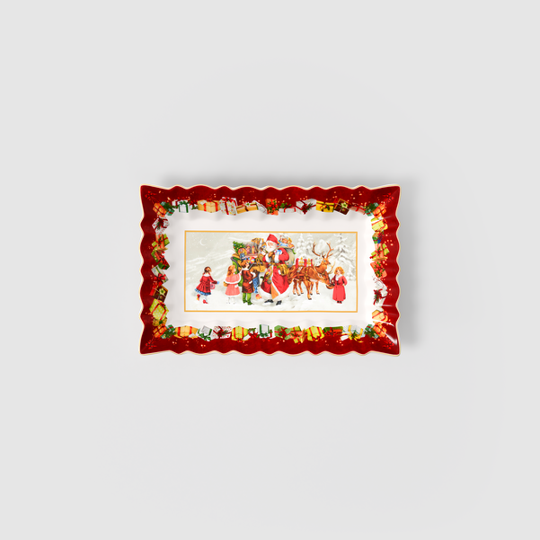 Toy's Fantasy Vassoio per dolci e torte  multicolore, 35,6 x 23,1 cm