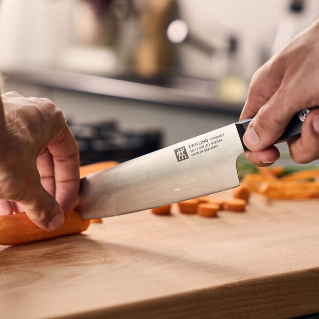GOURMET Coltello da cuoco liscio - 20 cm