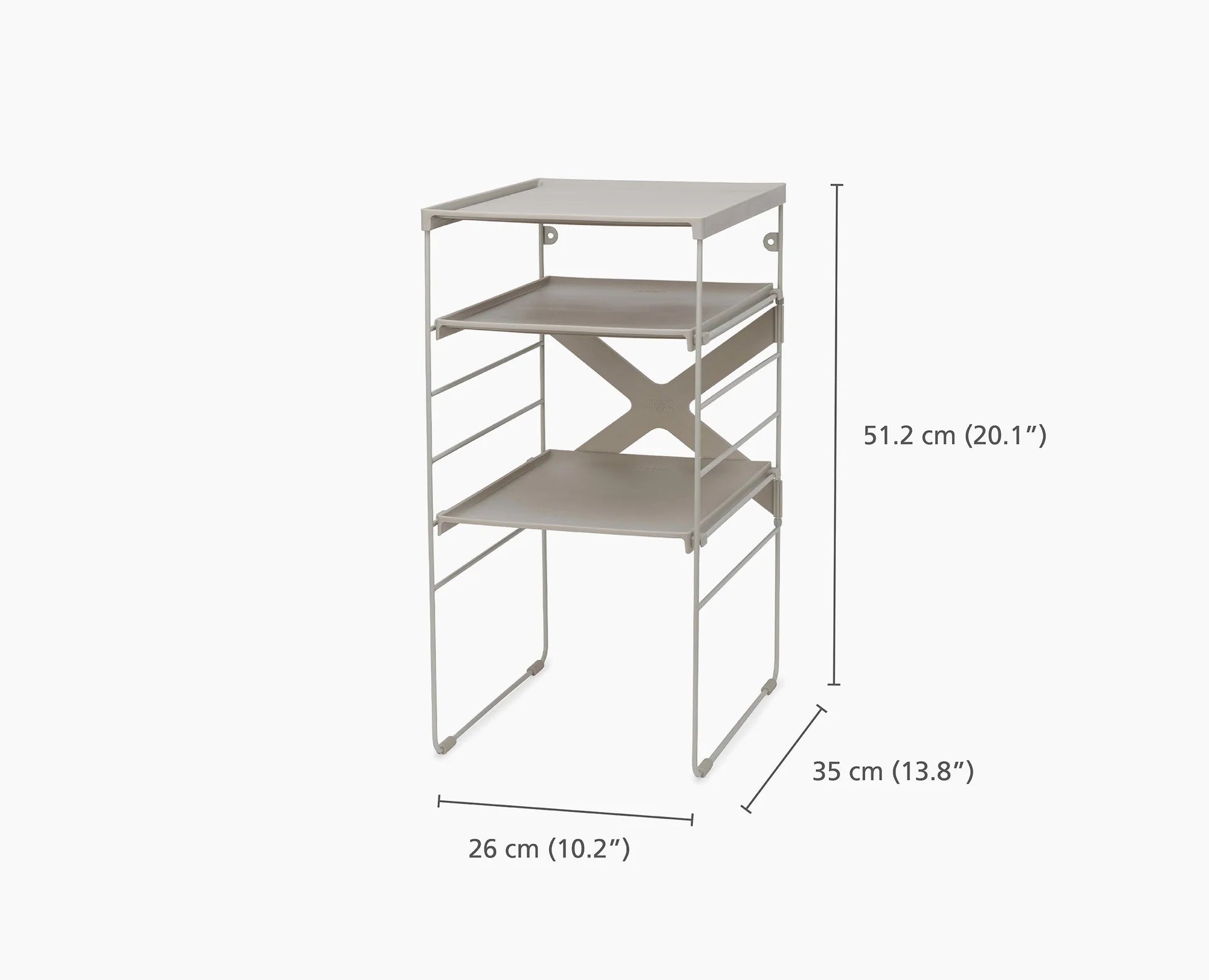 Scaffale per scarpe regolabile Level™ Ecru