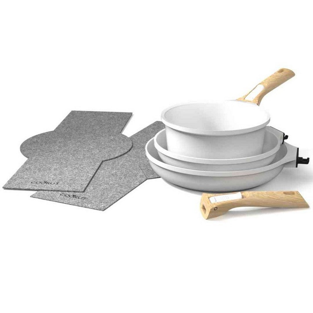 Cookut Kit Cucina Con Manico Amovibile - Ghiaccio - MJABL