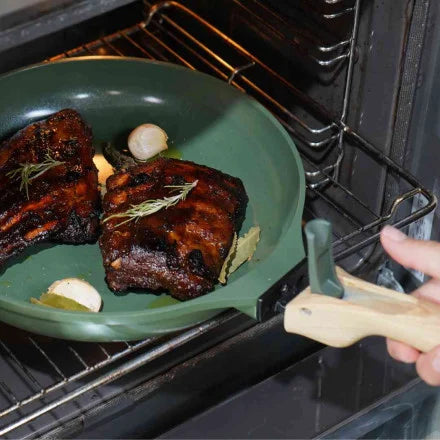 L'Incredibile padella 24 cm con manico rimovibile - Felce