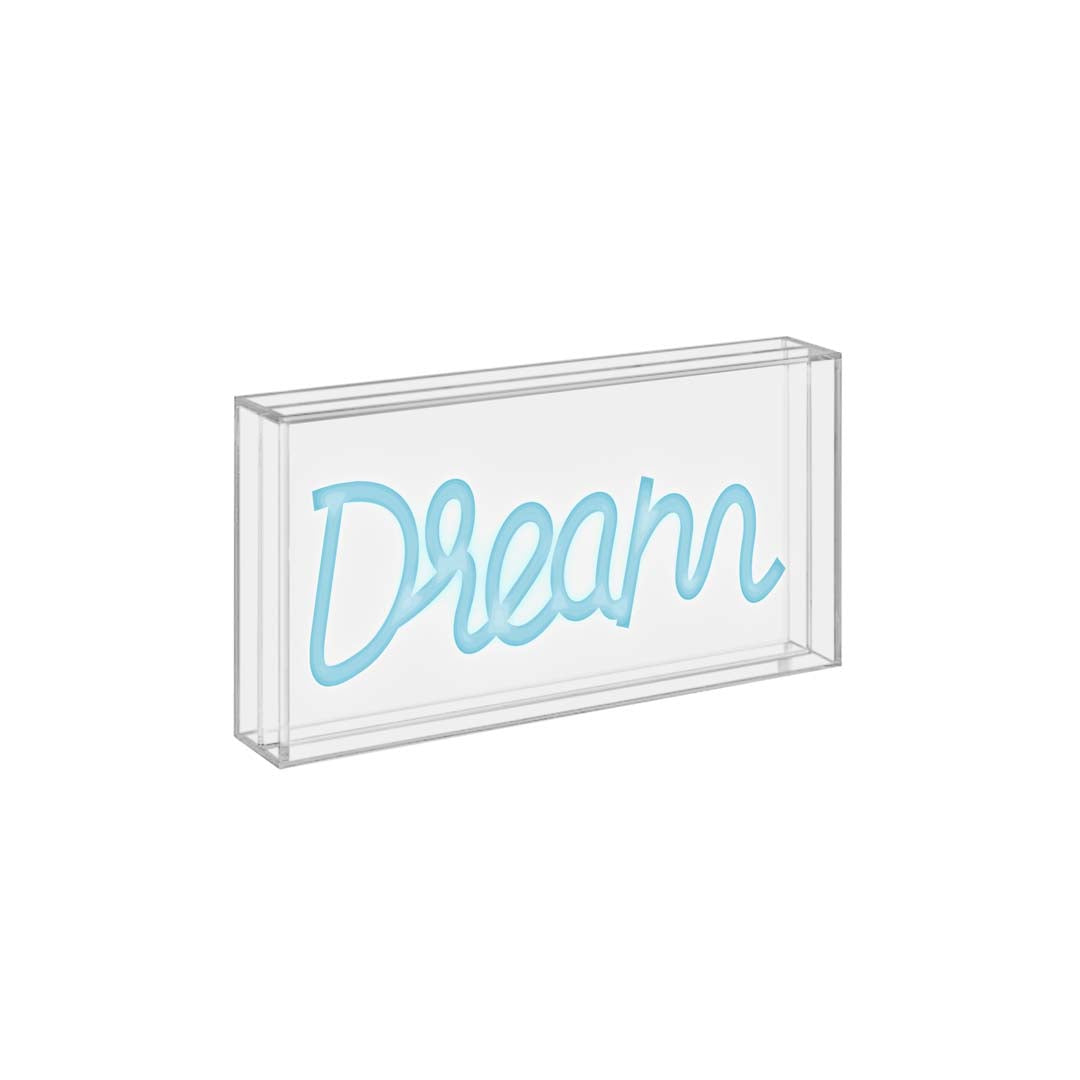 Insegna Neon con scritta - 23x13 / DREAM