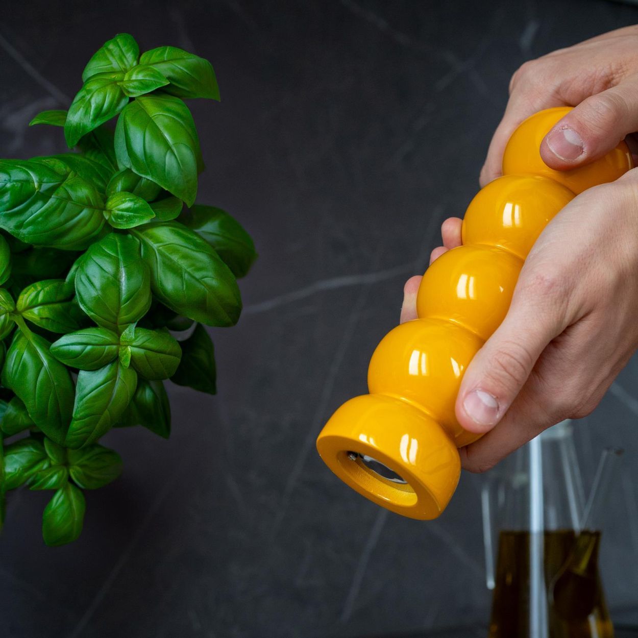 Macinapepe in legno FSC - Senape