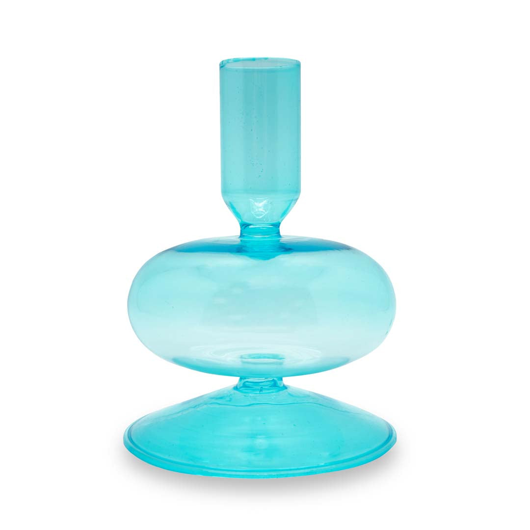 Porta candele in vetro borosilicato - 12 cm /