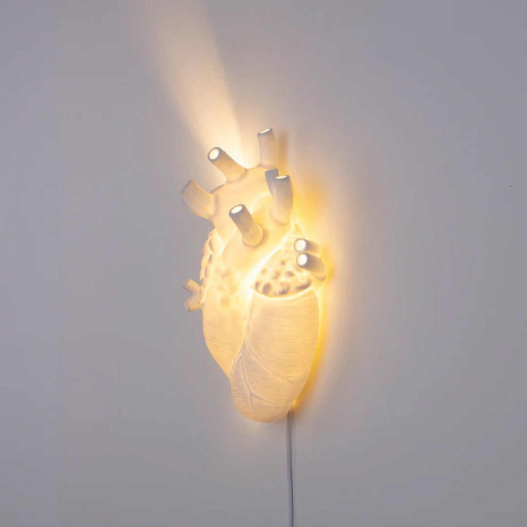 Seletti Aplique In Porcellana "Heart Lamp" - 09925