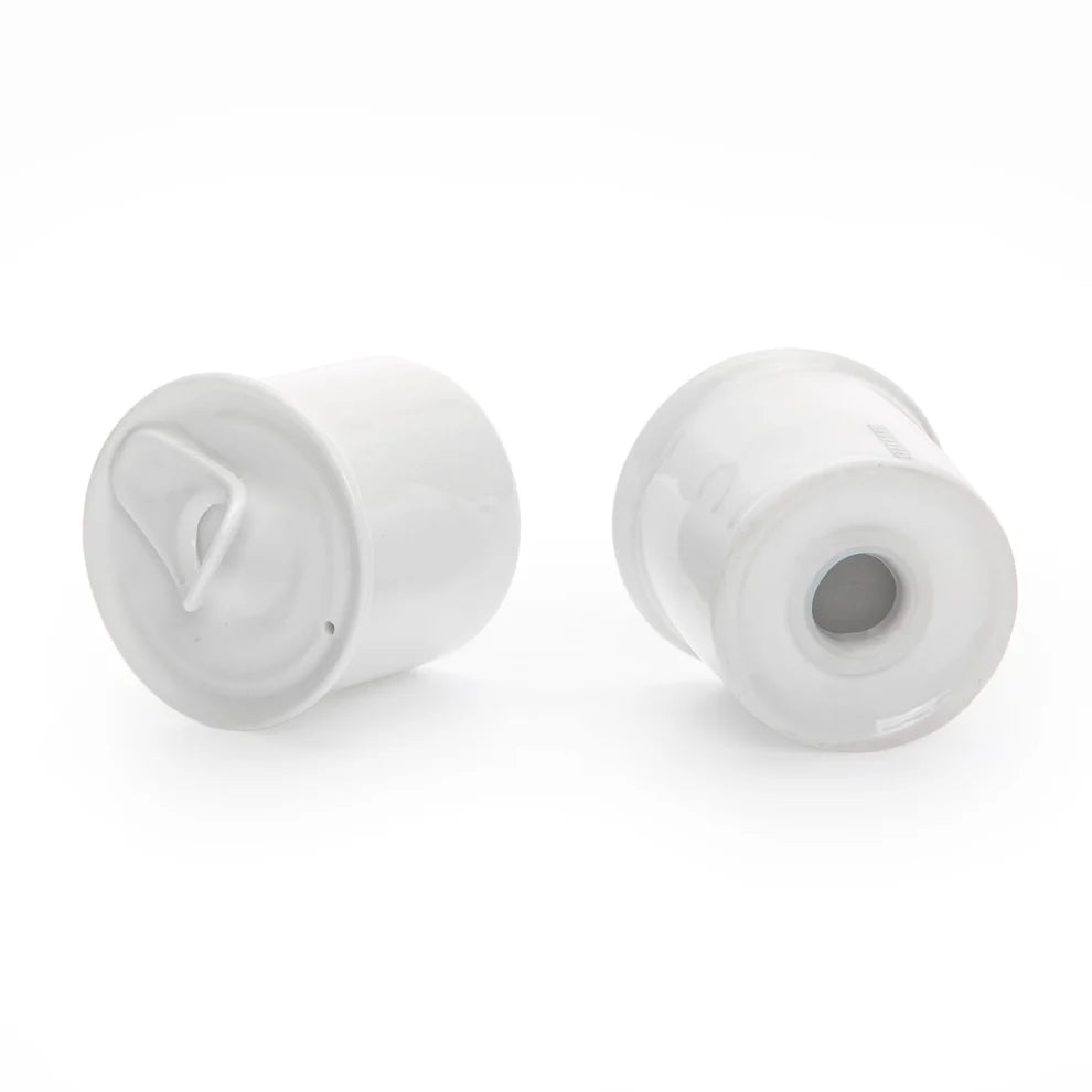 Estetico Quotidiano Set 1 Salt + 1 Pepper Porcellana