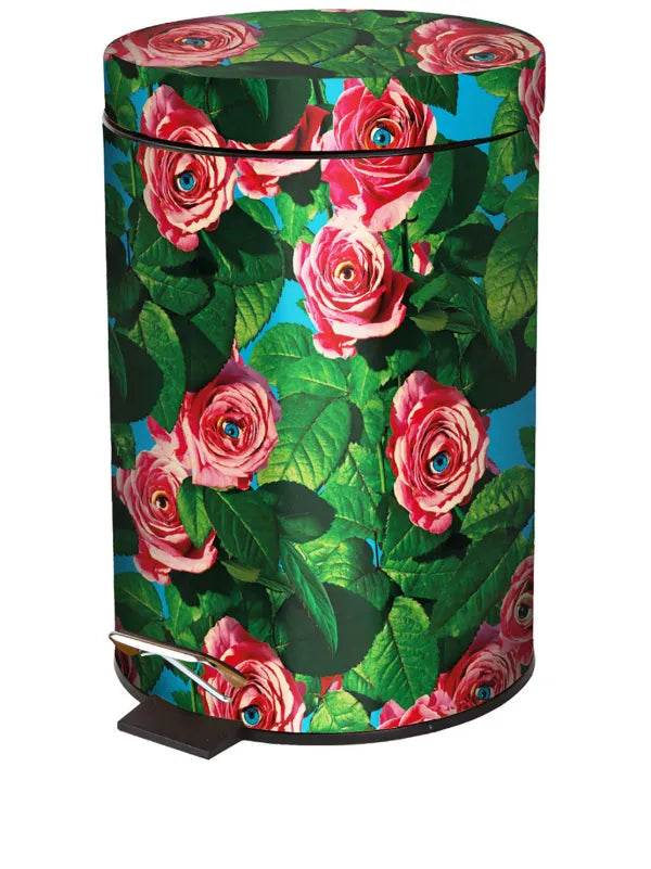 PATTUMIERA IN METALLO E PLASTICA "TOILETPAPER HOME" Ø 25 H. 39,5 - ROSES