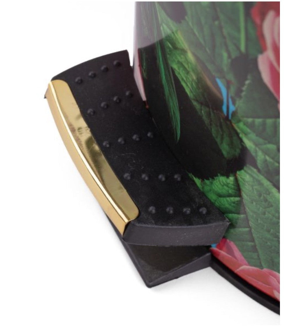 PATTUMIERA IN METALLO E PLASTICA "TOILETPAPER HOME" Ø 25 H. 39,5 - ROSES