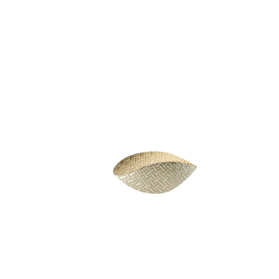 "Pattern" Coppa - 20 x 12 cm / Oro-Silver