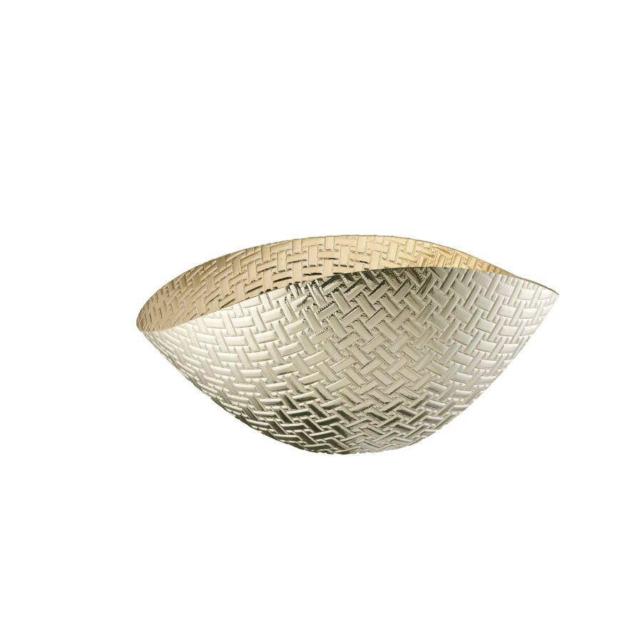 "Pattern" Centro tavola - 38 x 11 cm / Oro-Silver