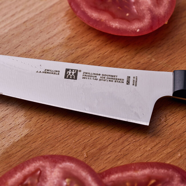 GOURMET  Coltello Chef compact liscio - 14 cm