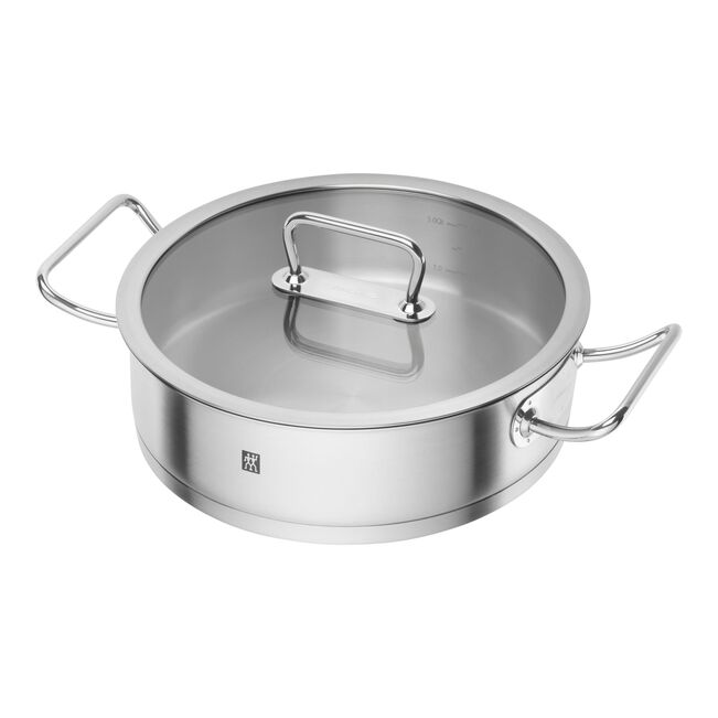 PRO Tegame - 28 cm, 18/10 acciaio inossidabile