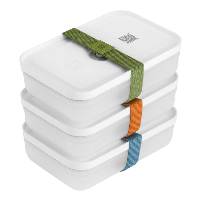 Fresh & Save Set portavivande sottovuoto, L piatto / 6-pz., plastica