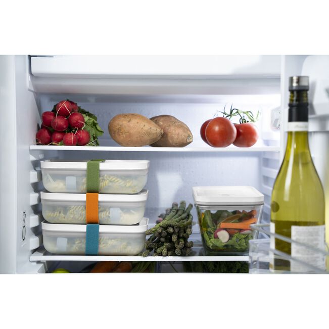 Fresh & Save Set portavivande sottovuoto, L piatto / 6-pz., plastica