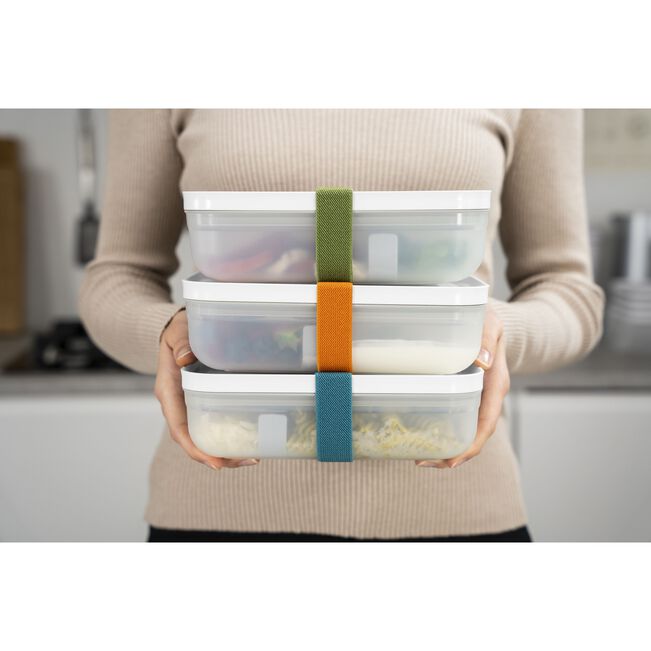 Fresh & Save Set portavivande sottovuoto, L piatto / 6-pz., plastica
