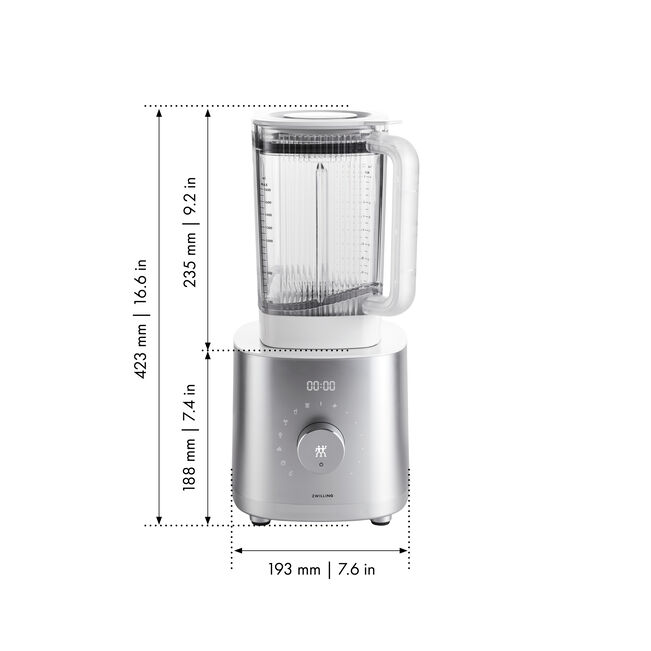 Enfinigy Frullatore ad alte prestazioni Pro - BLDC Motor, bilancia integrata