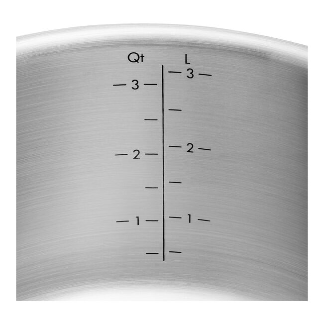 PURE Set di pentole, 5-pz., Acciaio Inox 18/10  - Fucsia