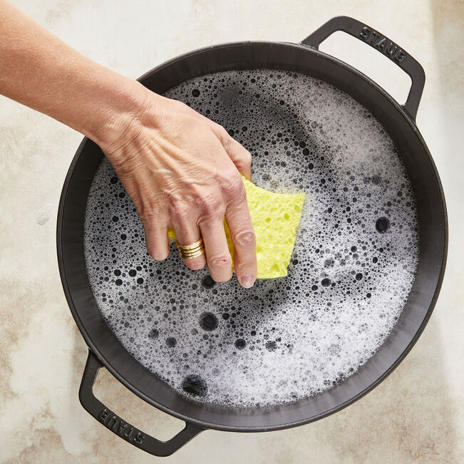 Tegame Chistera rotondo - 28 cm, nero