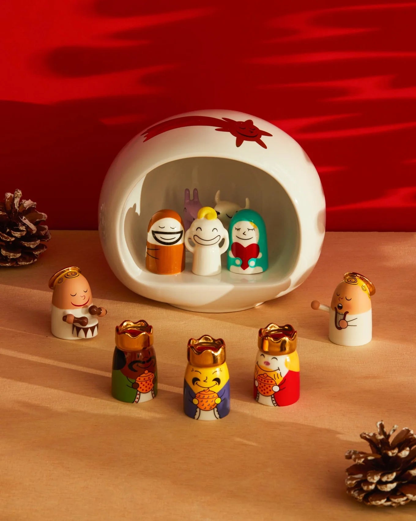 Set 3 Statuine - Re Magi / DEecorate a Mano