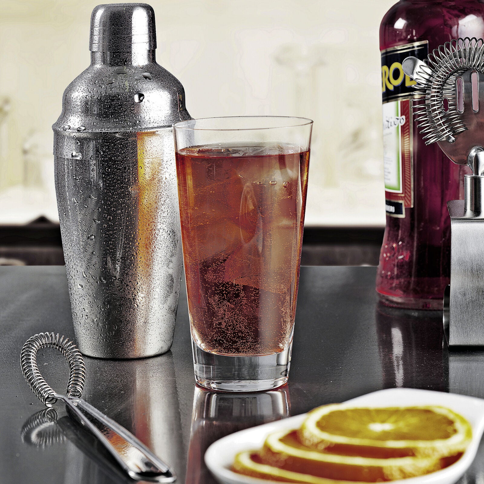 Shaker Acciaio inox 8,5 cm - h 20,5 cm - 0,500 l
