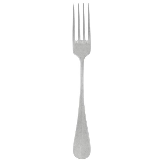 BAGUETTE Forchetta Servire Legumi In Acciaio Inox Vintage