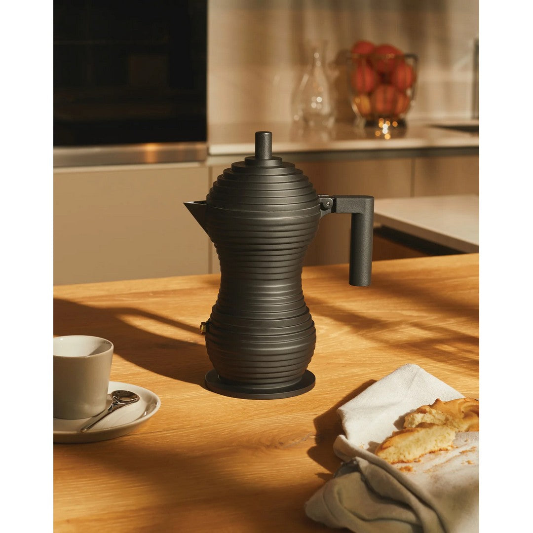 Alessi Caffettiera Espresso Pulcina MDL02/1 BB