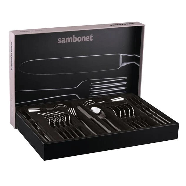 CONTOUR Servizio tavola 24 PZ Monoblocco - Acciaio Inox Mirror