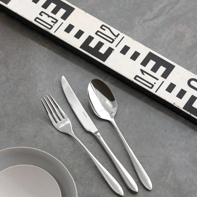DREAM Servizio tavola 36 PZ Monoblocco - Acciaio Inox Mirror