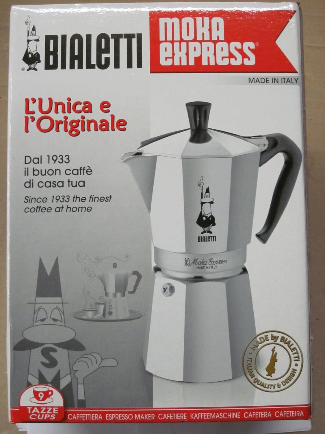 Bialetti Moka Express 9 Cup