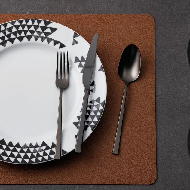 ROCK Servizio tavola 24 PZ Monoblocco - Acciaio Inox Diamond