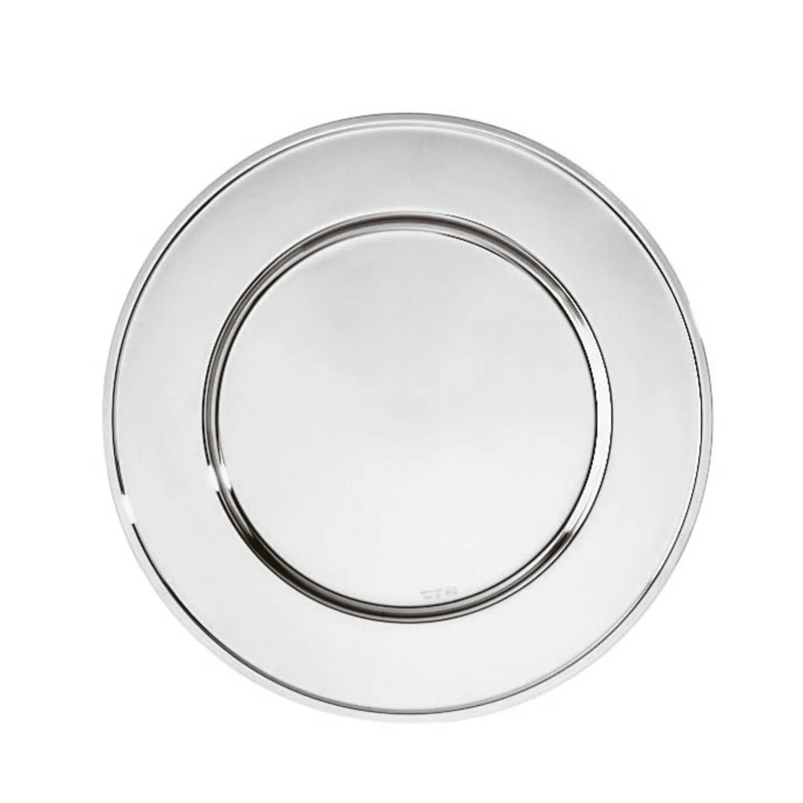 Elite Piatto presentazione in acciaio inox 33 cm