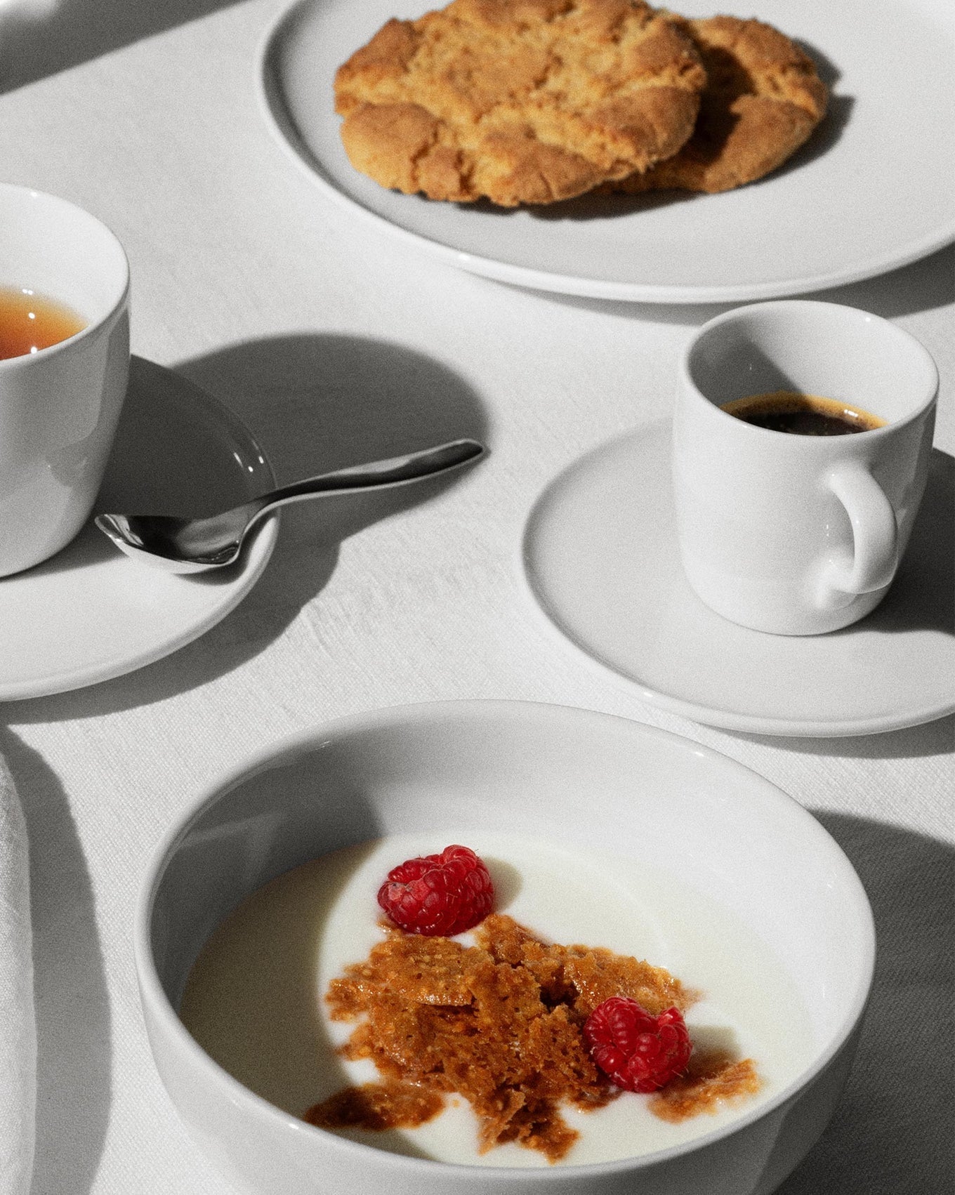 Itsumo - set di 4 tazze da caffè con 4 sottotazza