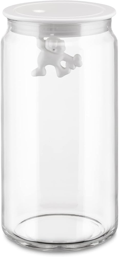 GIANNI Barattolo con coperchio in resina termoplastica - Bianco 140 CL