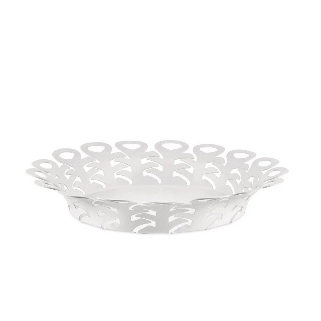 Alessi Cestino Vimini Grande Bianco