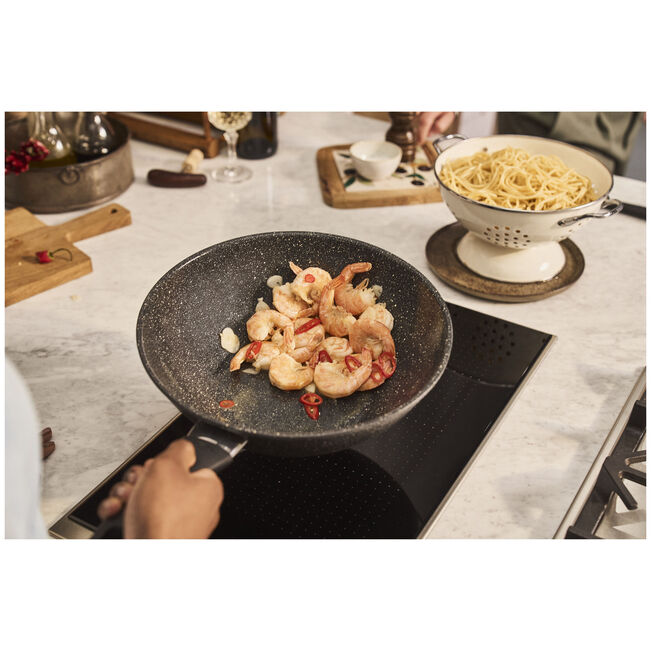 Wok - 28 cm, alluminio / Rivestimento antiaderente senza PFAS