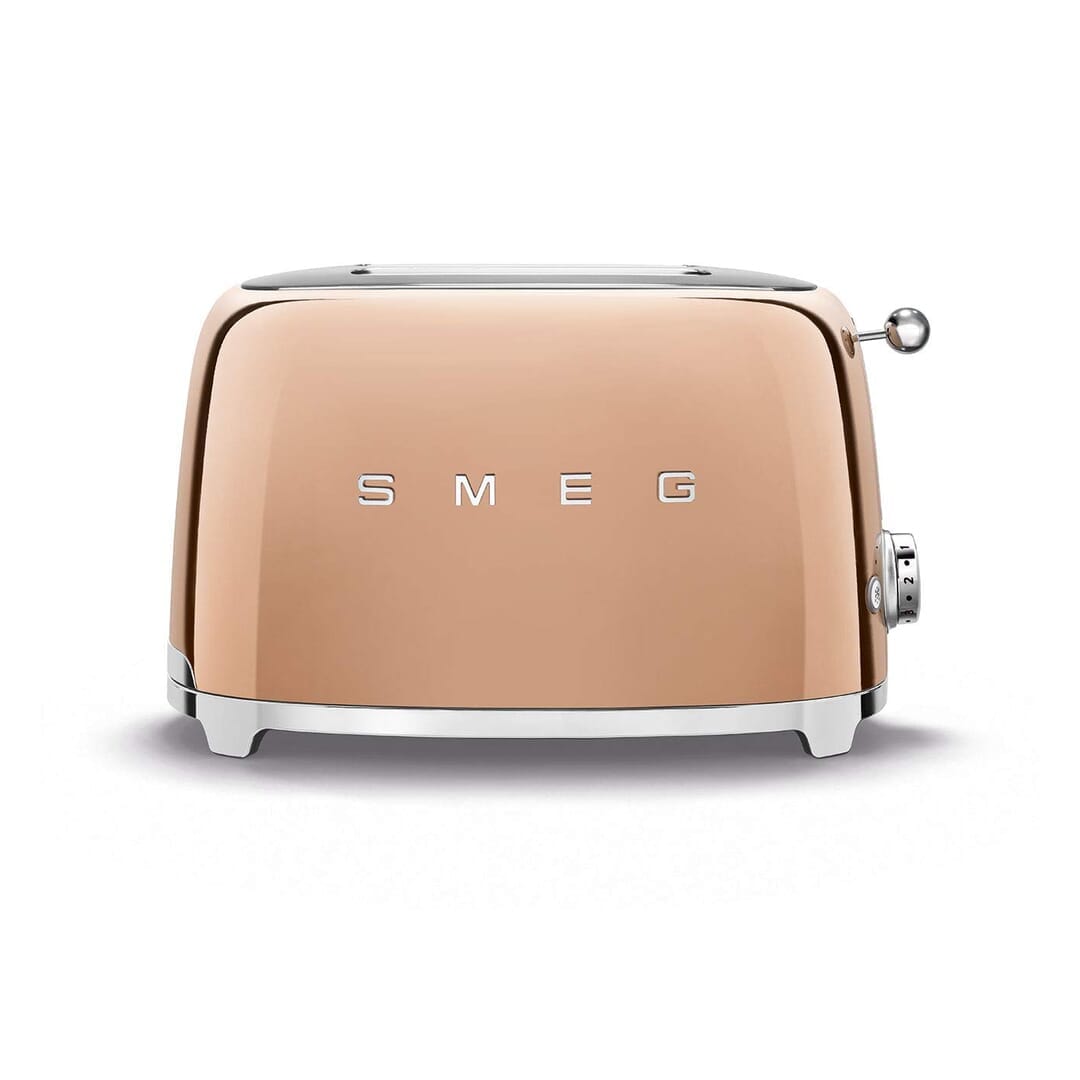 Smeg Tostapane 2X2 Tsf01Rgeu Oro Rosa