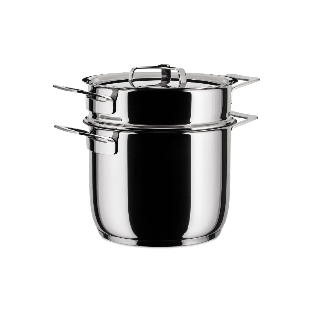 Alessi Pots&Pans Pasta-Set In Acciaio Inossidabile