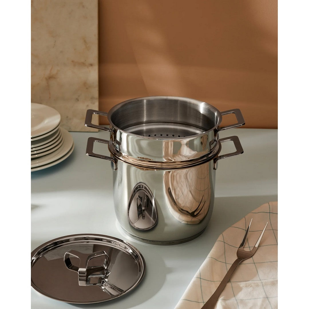 Alessi Pots&Pans Pasta-Set In Acciaio Inox