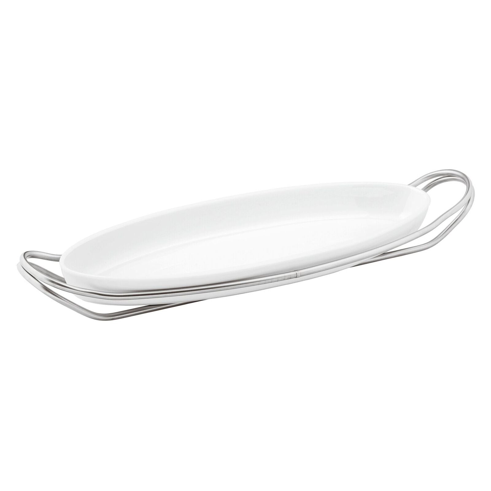 Sambonet -  New Living Pirofila pesce con supporto - 48x17 cm