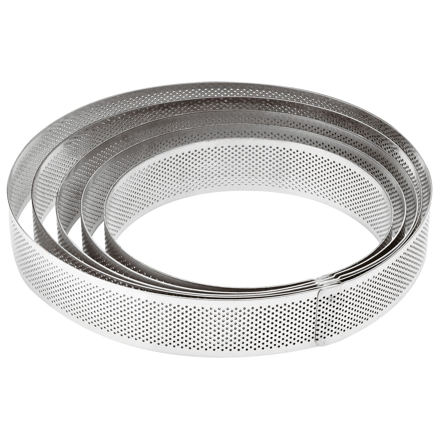 Anello microforato Acciaio inox -  23,0 cm - h 3,5 cm
