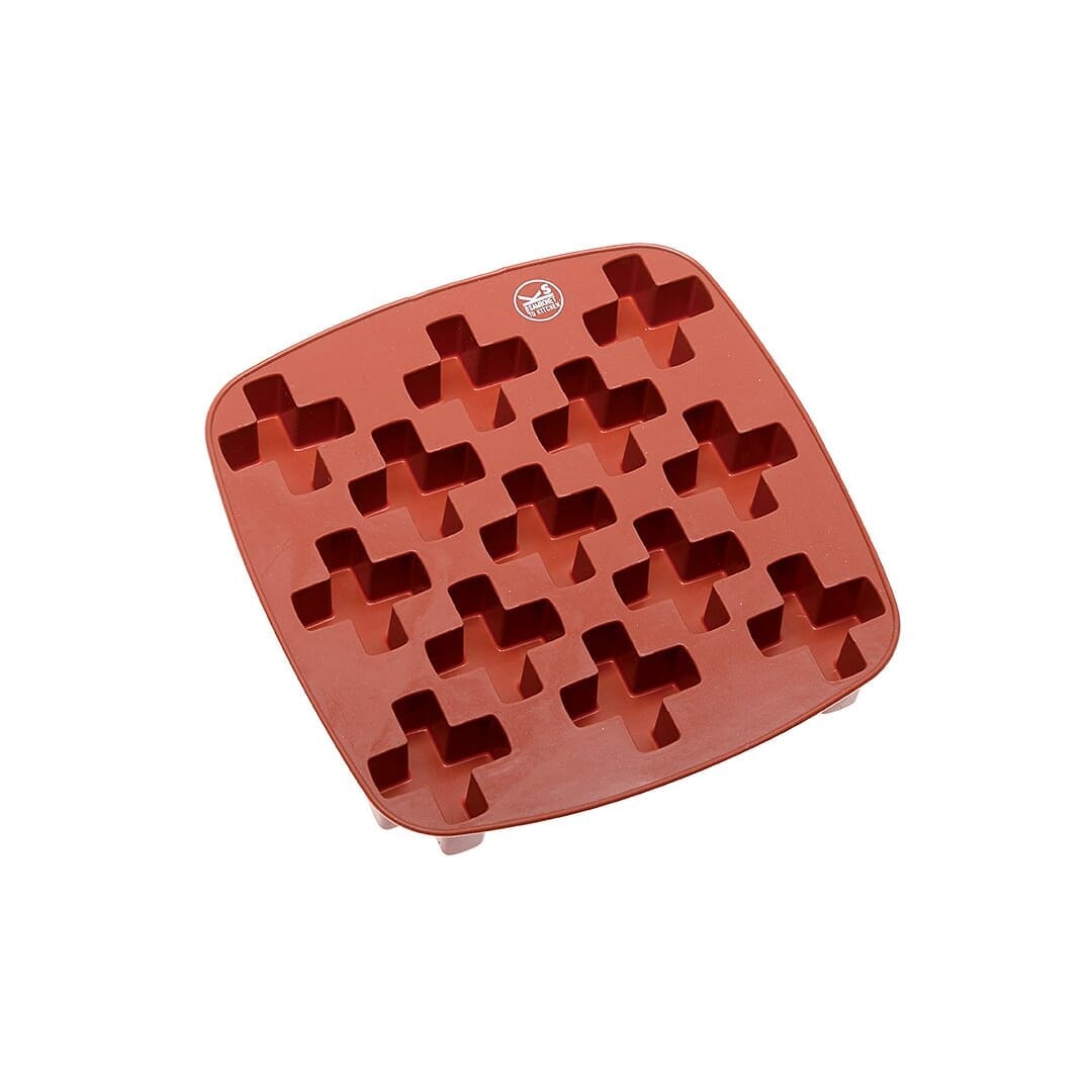 Sambonet Gadgets Stampo Cubetti Ghiaccio Silicone Rosso